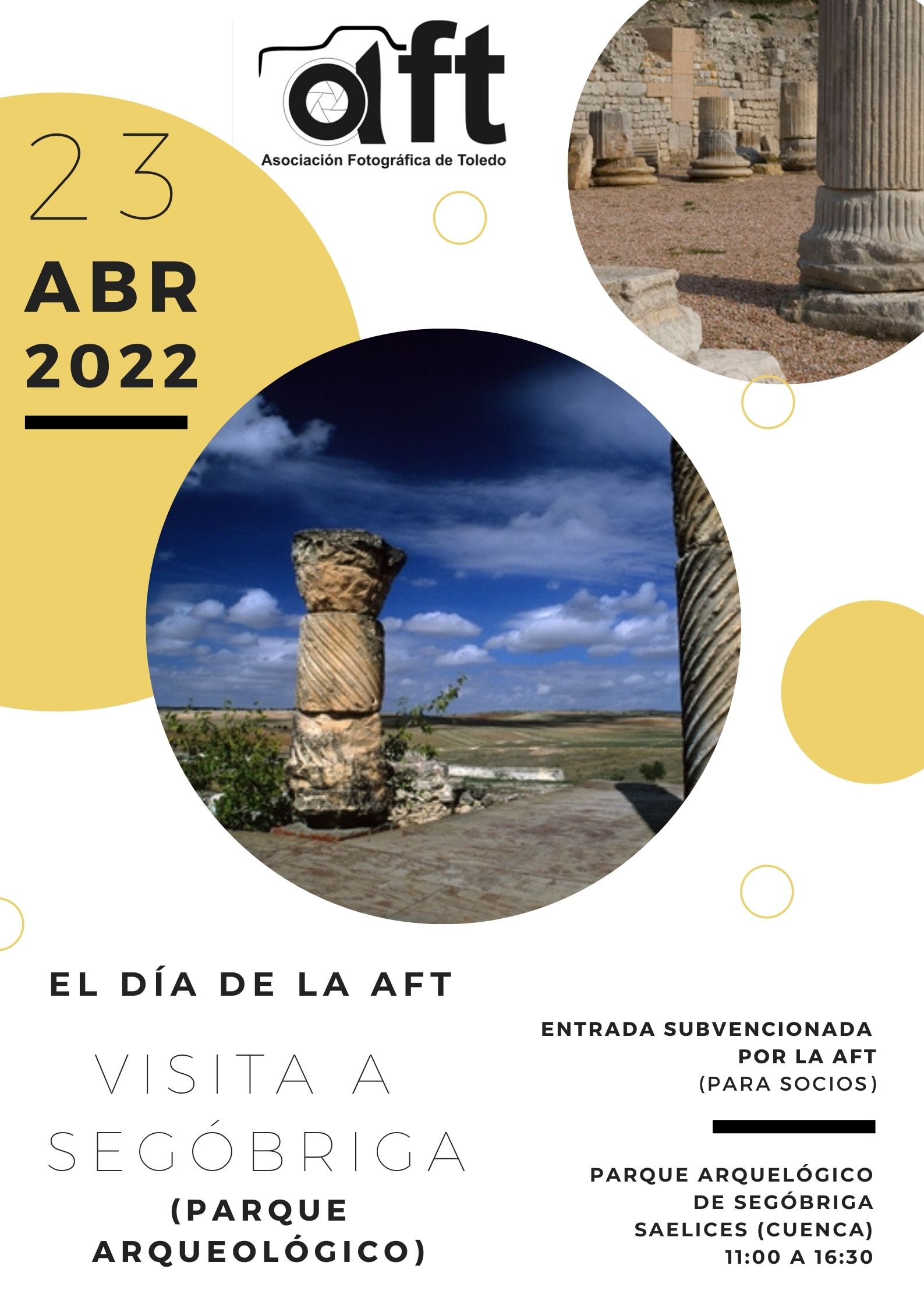 El día de la AFT - Parque Arqueológico de Segóbriga