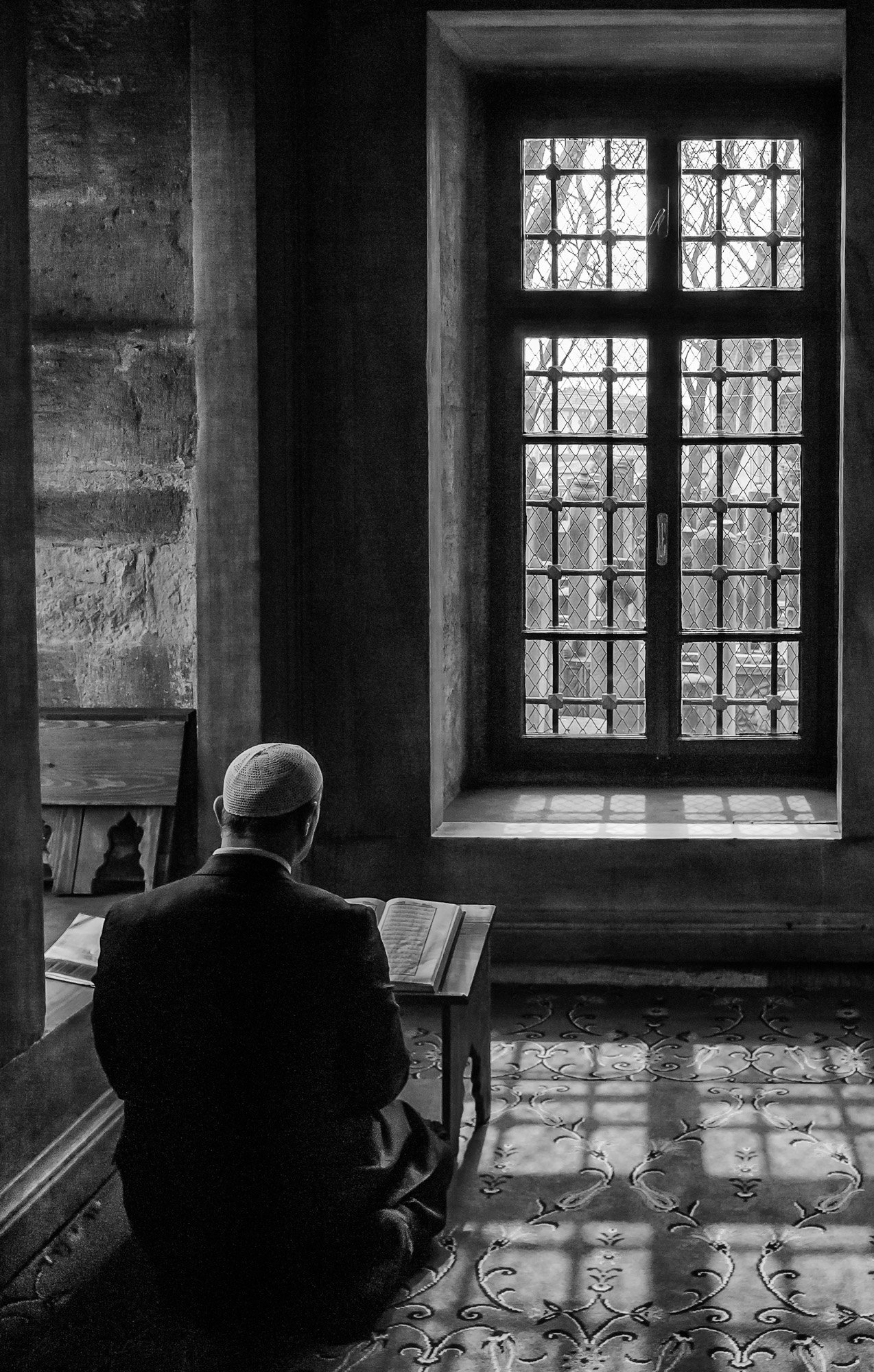 Oracion en la mezquita